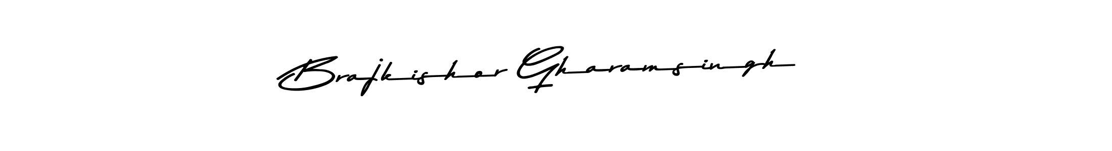 Also we have Brajkishor Gharamsingh name is the best signature style. Create professional handwritten signature collection using Asem Kandis PERSONAL USE autograph style. Brajkishor Gharamsingh signature style 9 images and pictures png