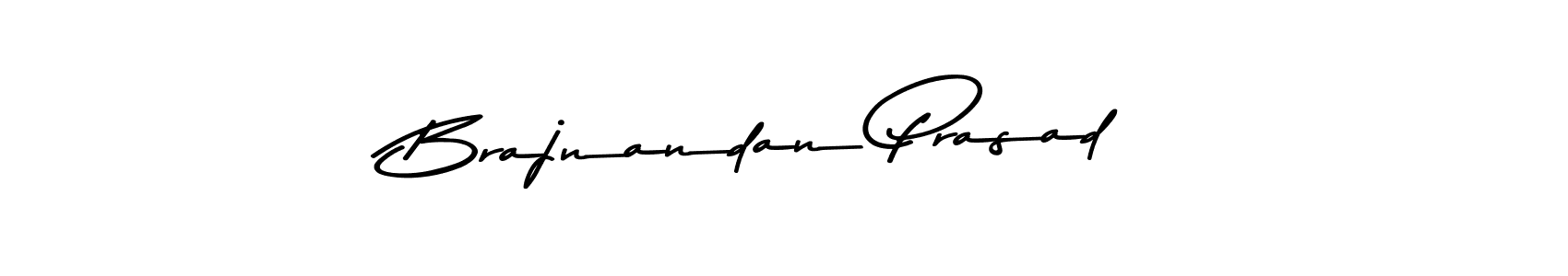 Design your own signature with our free online signature maker. With this signature software, you can create a handwritten (Asem Kandis PERSONAL USE) signature for name Brajnandan Prasad. Brajnandan Prasad signature style 9 images and pictures png