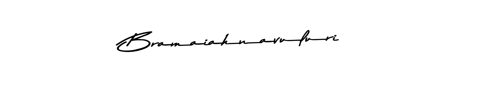 Here are the top 10 professional signature styles for the name Bramaiahnavuluri. These are the best autograph styles you can use for your name. Bramaiahnavuluri signature style 9 images and pictures png