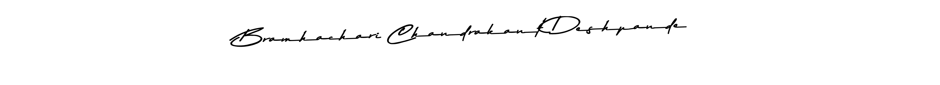 Also we have Bramhachari Chandrakant Deshpande name is the best signature style. Create professional handwritten signature collection using Asem Kandis PERSONAL USE autograph style. Bramhachari Chandrakant Deshpande signature style 9 images and pictures png