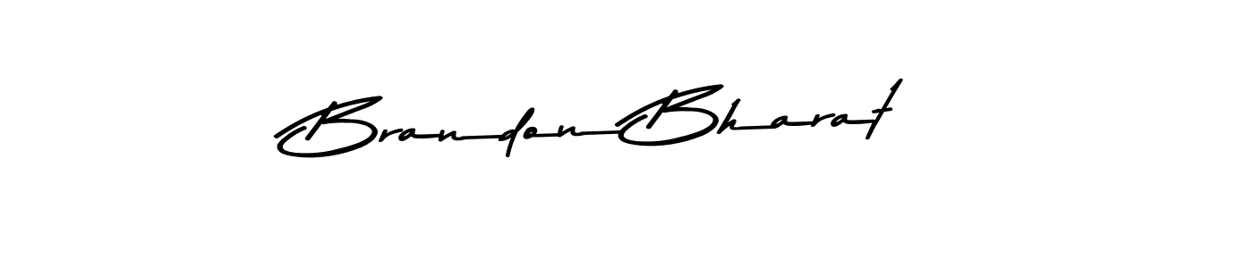 Make a beautiful signature design for name Brandon Bharat. Use this online signature maker to create a handwritten signature for free. Brandon Bharat signature style 9 images and pictures png