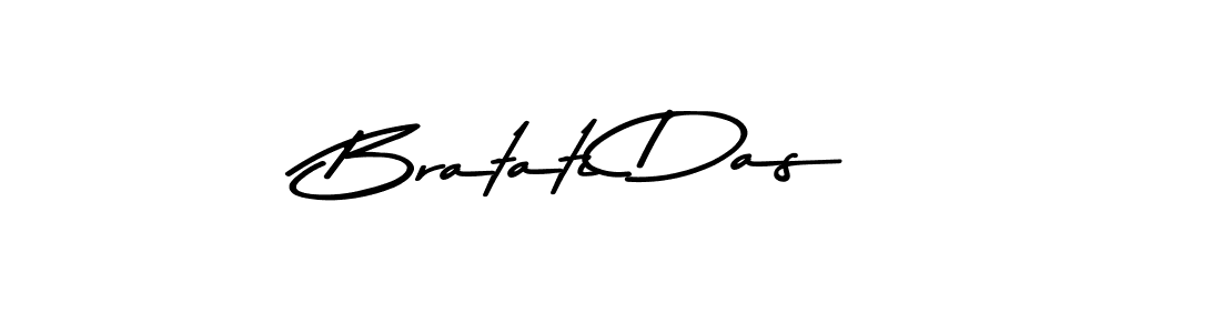 Make a beautiful signature design for name Bratati Das. With this signature (Asem Kandis PERSONAL USE) style, you can create a handwritten signature for free. Bratati Das signature style 9 images and pictures png