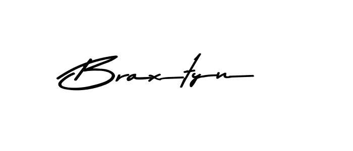 Design your own signature with our free online signature maker. With this signature software, you can create a handwritten (Asem Kandis PERSONAL USE) signature for name Braxtyn. Braxtyn signature style 9 images and pictures png