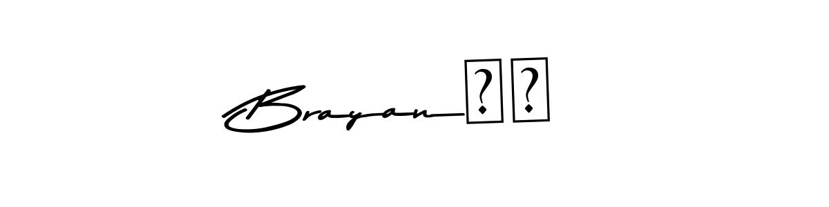 Make a beautiful signature design for name Brayan❤️. Use this online signature maker to create a handwritten signature for free. Brayan❤️ signature style 9 images and pictures png