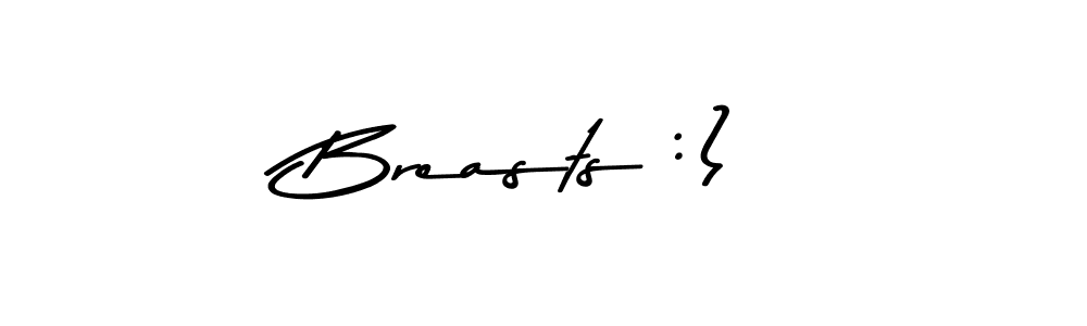 Make a beautiful signature design for name Breasts :). Use this online signature maker to create a handwritten signature for free. Breasts :) signature style 9 images and pictures png