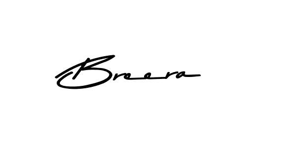Use a signature maker to create a handwritten signature online. With this signature software, you can design (Asem Kandis PERSONAL USE) your own signature for name Breera. Breera signature style 9 images and pictures png