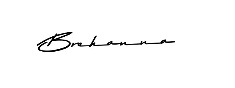 Also we have Brehanna name is the best signature style. Create professional handwritten signature collection using Asem Kandis PERSONAL USE autograph style. Brehanna signature style 9 images and pictures png