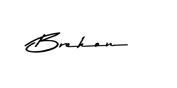 Design your own signature with our free online signature maker. With this signature software, you can create a handwritten (Asem Kandis PERSONAL USE) signature for name Brehon. Brehon signature style 9 images and pictures png