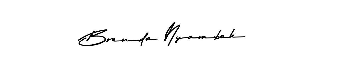 This is the best signature style for the Brenda Nyambok name. Also you like these signature font (Asem Kandis PERSONAL USE). Mix name signature. Brenda Nyambok signature style 9 images and pictures png