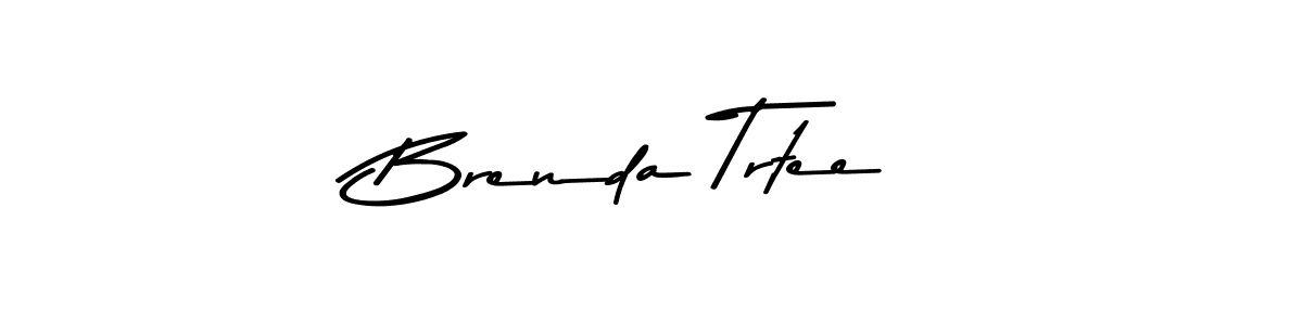 Design your own signature with our free online signature maker. With this signature software, you can create a handwritten (Asem Kandis PERSONAL USE) signature for name Brenda Trtee. Brenda Trtee signature style 9 images and pictures png