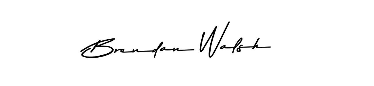 Create a beautiful signature design for name Brendan Walsh. With this signature (Asem Kandis PERSONAL USE) fonts, you can make a handwritten signature for free. Brendan Walsh signature style 9 images and pictures png