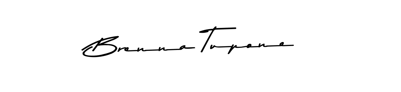 Create a beautiful signature design for name Brenna Tupone. With this signature (Asem Kandis PERSONAL USE) fonts, you can make a handwritten signature for free. Brenna Tupone signature style 9 images and pictures png