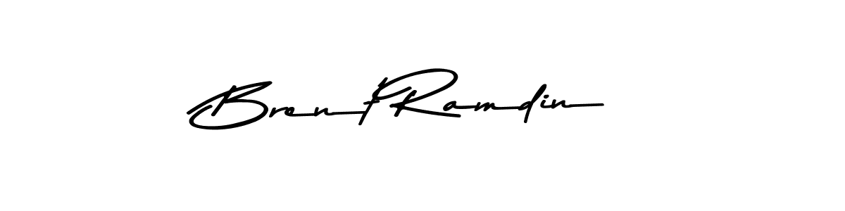 Also You can easily find your signature by using the search form. We will create Brent Ramdin name handwritten signature images for you free of cost using Asem Kandis PERSONAL USE sign style. Brent Ramdin signature style 9 images and pictures png