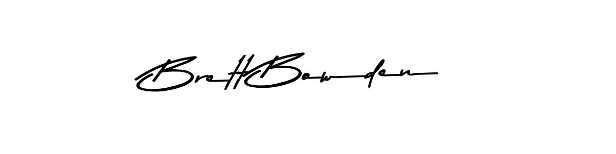 Make a short Brett Bowden signature style. Manage your documents anywhere anytime using Asem Kandis PERSONAL USE. Create and add eSignatures, submit forms, share and send files easily. Brett Bowden signature style 9 images and pictures png