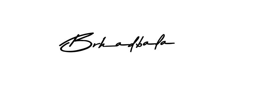 Make a beautiful signature design for name Brhadbala. With this signature (Asem Kandis PERSONAL USE) style, you can create a handwritten signature for free. Brhadbala signature style 9 images and pictures png