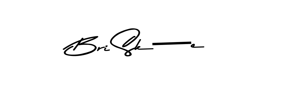 The best way (Asem Kandis PERSONAL USE) to make a short signature is to pick only two or three words in your name. The name Bri Sk—e include a total of six letters. For converting this name. Bri Sk—e signature style 9 images and pictures png