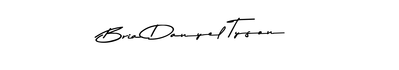 if you are searching for the best signature style for your name Bria Danyel Tyson. so please give up your signature search. here we have designed multiple signature styles  using Asem Kandis PERSONAL USE. Bria Danyel Tyson signature style 9 images and pictures png