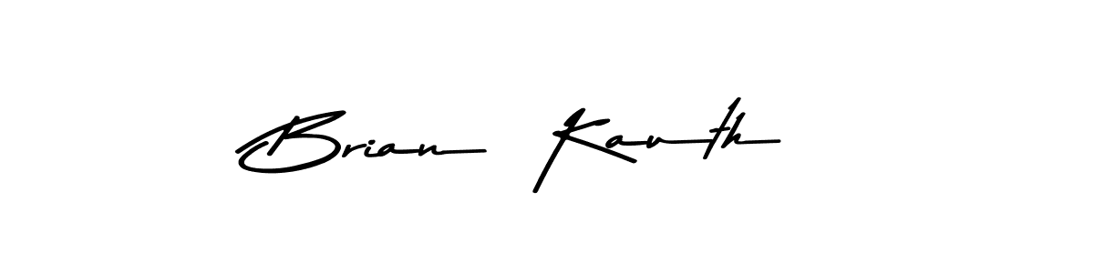 You should practise on your own different ways (Asem Kandis PERSONAL USE) to write your name (Brian  Kauth) in signature. don't let someone else do it for you. Brian  Kauth signature style 9 images and pictures png