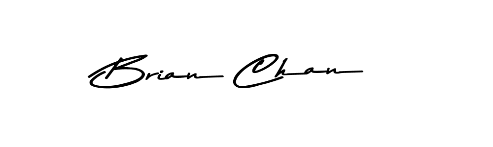 Design your own signature with our free online signature maker. With this signature software, you can create a handwritten (Asem Kandis PERSONAL USE) signature for name Brian Chan. Brian Chan signature style 9 images and pictures png