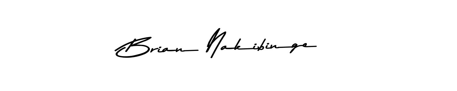 The best way (Asem Kandis PERSONAL USE) to make a short signature is to pick only two or three words in your name. The name Brian Nakibinge include a total of six letters. For converting this name. Brian Nakibinge signature style 9 images and pictures png