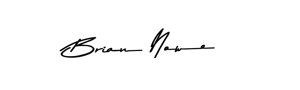 The best way (Asem Kandis PERSONAL USE) to make a short signature is to pick only two or three words in your name. The name Brian Nowe include a total of six letters. For converting this name. Brian Nowe signature style 9 images and pictures png