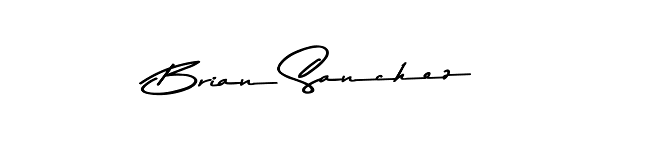 Brian Sanchez stylish signature style. Best Handwritten Sign (Asem Kandis PERSONAL USE) for my name. Handwritten Signature Collection Ideas for my name Brian Sanchez. Brian Sanchez signature style 9 images and pictures png