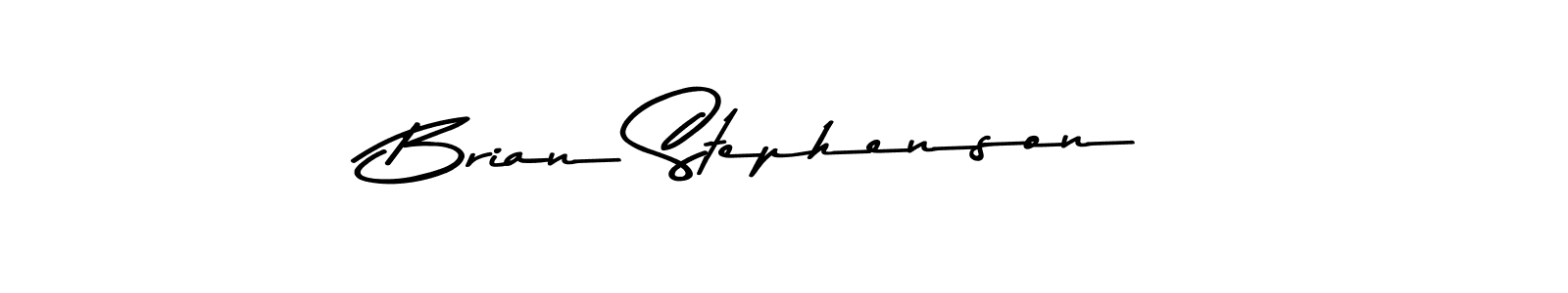 Design your own signature with our free online signature maker. With this signature software, you can create a handwritten (Asem Kandis PERSONAL USE) signature for name Brian Stephenson. Brian Stephenson signature style 9 images and pictures png