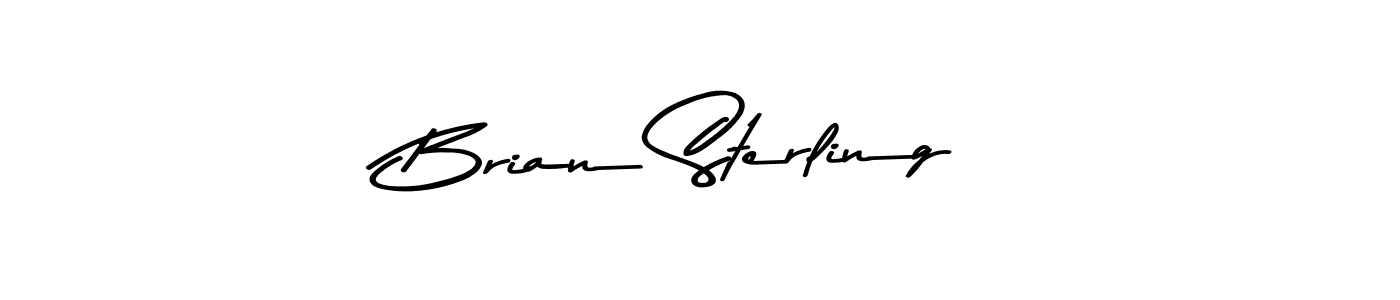 Make a beautiful signature design for name Brian Sterling. With this signature (Asem Kandis PERSONAL USE) style, you can create a handwritten signature for free. Brian Sterling signature style 9 images and pictures png