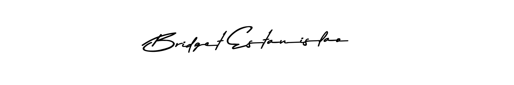 Use a signature maker to create a handwritten signature online. With this signature software, you can design (Asem Kandis PERSONAL USE) your own signature for name Bridget Estanislao. Bridget Estanislao signature style 9 images and pictures png