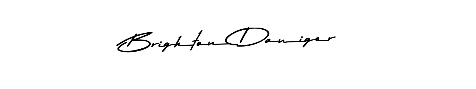 Check out images of Autograph of Brighton Daniger name. Actor Brighton Daniger Signature Style. Asem Kandis PERSONAL USE is a professional sign style online. Brighton Daniger signature style 9 images and pictures png