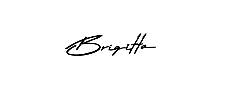Make a beautiful signature design for name Brigitta. With this signature (Asem Kandis PERSONAL USE) style, you can create a handwritten signature for free. Brigitta signature style 9 images and pictures png