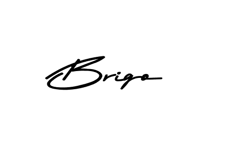 Create a beautiful signature design for name Brigo. With this signature (Asem Kandis PERSONAL USE) fonts, you can make a handwritten signature for free. Brigo signature style 9 images and pictures png
