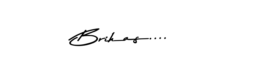 How to Draw Brihas.... signature style? Asem Kandis PERSONAL USE is a latest design signature styles for name Brihas..... Brihas.... signature style 9 images and pictures png