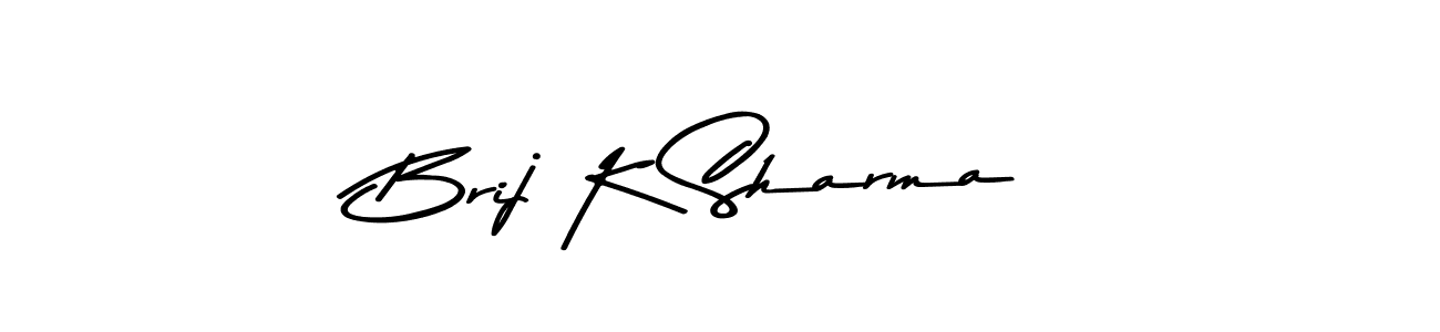 Asem Kandis PERSONAL USE is a professional signature style that is perfect for those who want to add a touch of class to their signature. It is also a great choice for those who want to make their signature more unique. Get Brij K Sharma name to fancy signature for free. Brij K Sharma signature style 9 images and pictures png