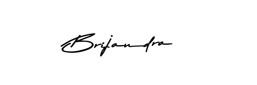 How to make Brijandra name signature. Use Asem Kandis PERSONAL USE style for creating short signs online. This is the latest handwritten sign. Brijandra signature style 9 images and pictures png