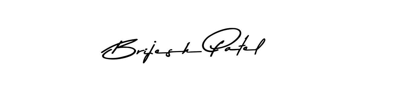 Create a beautiful signature design for name Brijesh Patel. With this signature (Asem Kandis PERSONAL USE) fonts, you can make a handwritten signature for free. Brijesh Patel signature style 9 images and pictures png