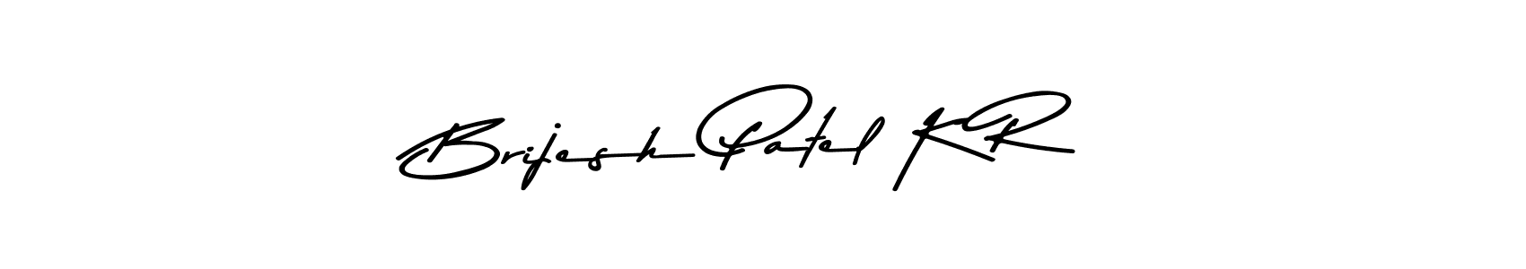 The best way (Asem Kandis PERSONAL USE) to make a short signature is to pick only two or three words in your name. The name Brijesh Patel K R include a total of six letters. For converting this name. Brijesh Patel K R signature style 9 images and pictures png