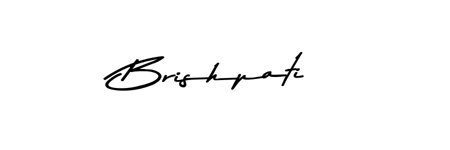 Use a signature maker to create a handwritten signature online. With this signature software, you can design (Asem Kandis PERSONAL USE) your own signature for name Brishpati. Brishpati signature style 9 images and pictures png