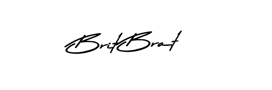 Use a signature maker to create a handwritten signature online. With this signature software, you can design (Asem Kandis PERSONAL USE) your own signature for name Brit Brat. Brit Brat signature style 9 images and pictures png