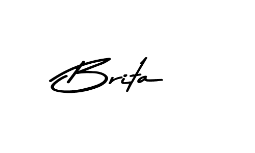 Also You can easily find your signature by using the search form. We will create Brita name handwritten signature images for you free of cost using Asem Kandis PERSONAL USE sign style. Brita signature style 9 images and pictures png