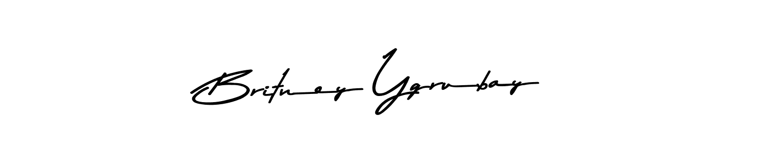 Here are the top 10 professional signature styles for the name Britney Ygrubay. These are the best autograph styles you can use for your name. Britney Ygrubay signature style 9 images and pictures png