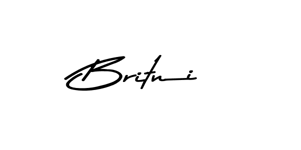 You should practise on your own different ways (Asem Kandis PERSONAL USE) to write your name (Britni) in signature. don't let someone else do it for you. Britni signature style 9 images and pictures png
