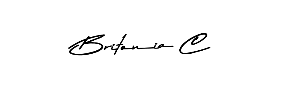 How to Draw Britonia C signature style? Asem Kandis PERSONAL USE is a latest design signature styles for name Britonia C. Britonia C signature style 9 images and pictures png