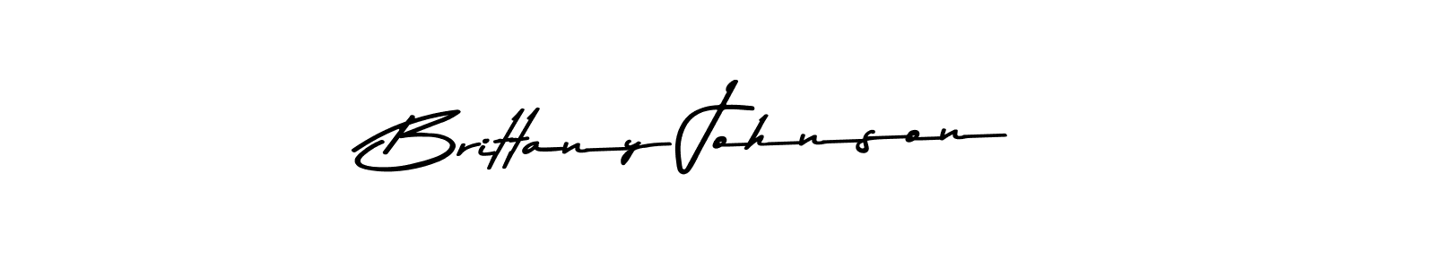 Use a signature maker to create a handwritten signature online. With this signature software, you can design (Asem Kandis PERSONAL USE) your own signature for name Brittany Johnson. Brittany Johnson signature style 9 images and pictures png