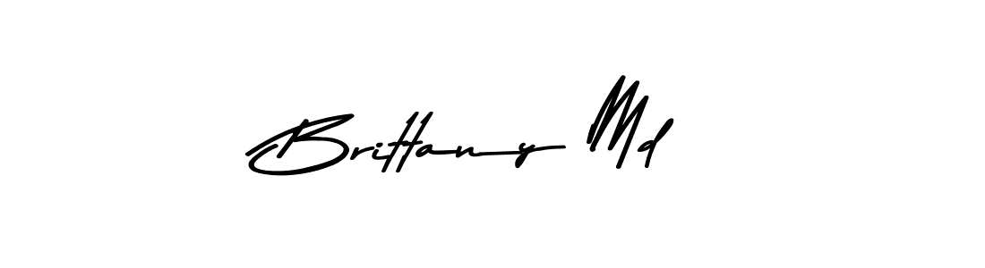 Also You can easily find your signature by using the search form. We will create Brittany Md name handwritten signature images for you free of cost using Asem Kandis PERSONAL USE sign style. Brittany Md signature style 9 images and pictures png