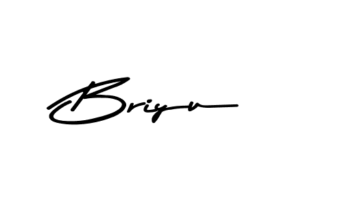 Briyu stylish signature style. Best Handwritten Sign (Asem Kandis PERSONAL USE) for my name. Handwritten Signature Collection Ideas for my name Briyu. Briyu signature style 9 images and pictures png