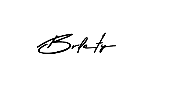 Similarly Asem Kandis PERSONAL USE is the best handwritten signature design. Signature creator online .You can use it as an online autograph creator for name Brlety. Brlety signature style 9 images and pictures png