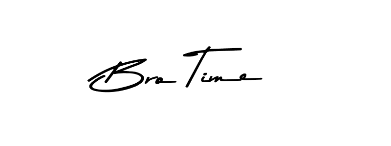 Create a beautiful signature design for name Bro Time. With this signature (Asem Kandis PERSONAL USE) fonts, you can make a handwritten signature for free. Bro Time signature style 9 images and pictures png