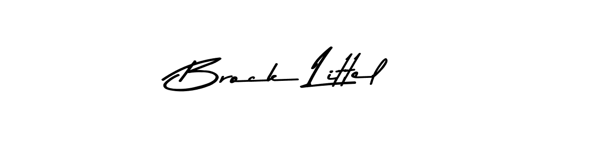 This is the best signature style for the Brock Littel name. Also you like these signature font (Asem Kandis PERSONAL USE). Mix name signature. Brock Littel signature style 9 images and pictures png