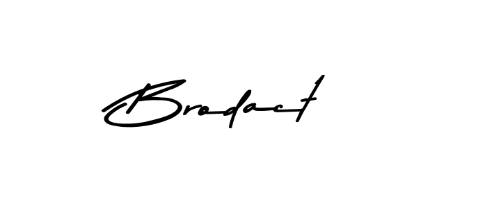 How to make Brodact signature? Asem Kandis PERSONAL USE is a professional autograph style. Create handwritten signature for Brodact name. Brodact signature style 9 images and pictures png